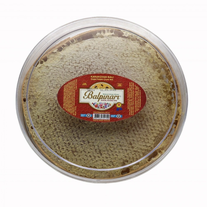 Balpınarı Paket Karakovan Doğal Petekli Bal (Teneke/Mika)