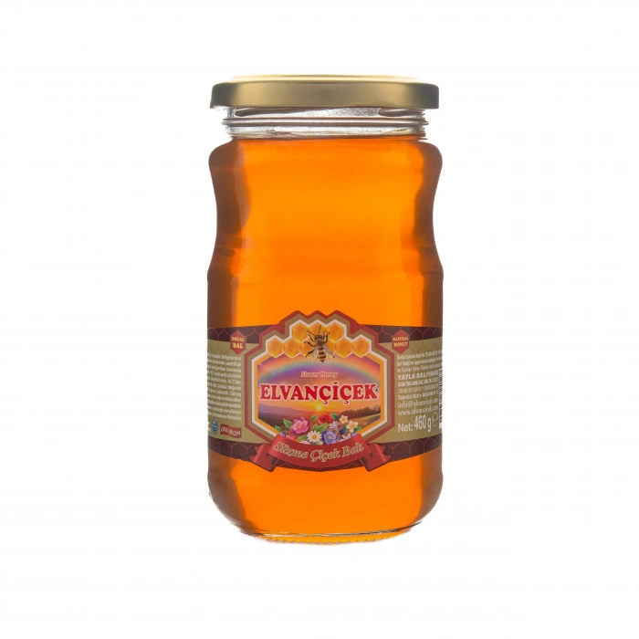 Elvançiçek Süzme Çiçek Balı 460 g