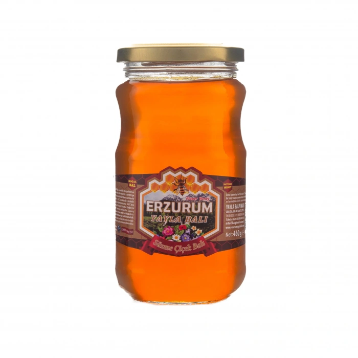 Erzurum Yayla Süzme Çiçek Balı 460 g