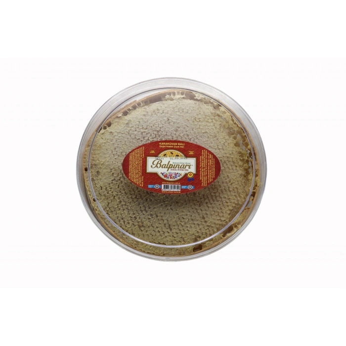 Balpınarı Karakovan Doğal Petekli Çiçek Balı (ahşap Paket)