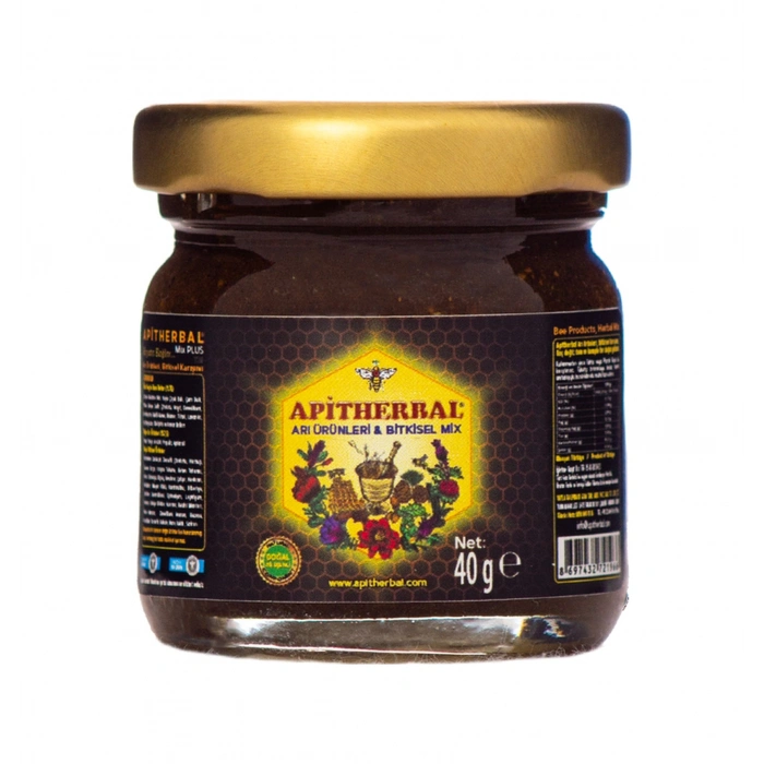 Mix Plus Arı Ürünleri ve Bitkisel (Ultra) Macunu 40 g