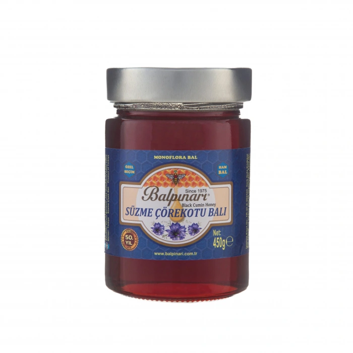 Balpınarı Özel Seçim Süzme Çörekotu Ham Balı 450 g