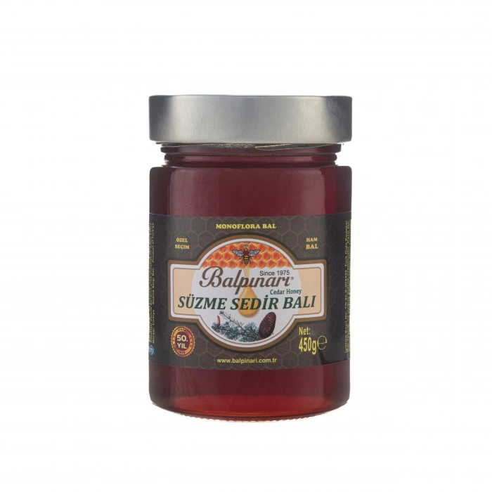 Balpınarı Özel Seçim Süzme Sedir Ham Balı 450 g