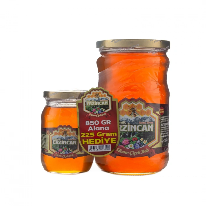 Süzme Çiçek Balı 850 g (+225 g Hediye) Bandajlı