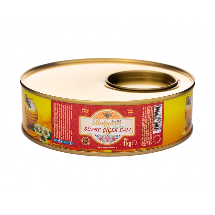 Süzme Çiçek Balı 850 g (+225 g Hediye) Bandajlı