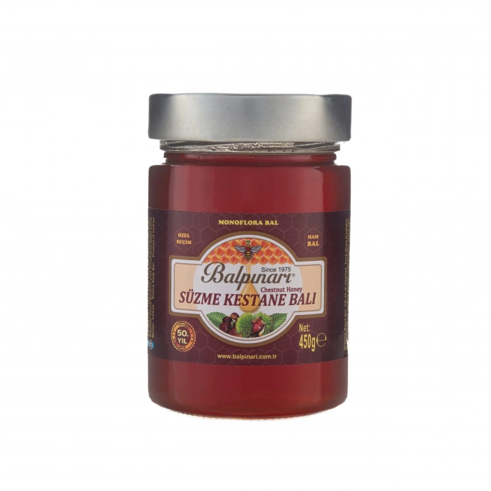 Balpınarı Özel Seçim Ham Süzme Kestane Balı 450 gr