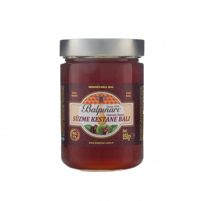 Balpınarı Özel Seçim Süzme Kestane Ham Balı 850 Gr