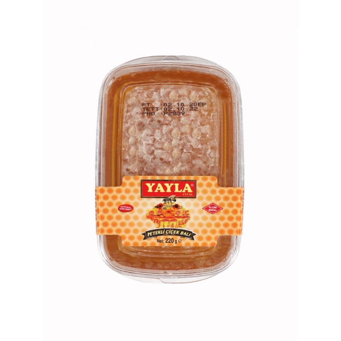 Yayla Kesme Petekli Çiçek Balı 220 g