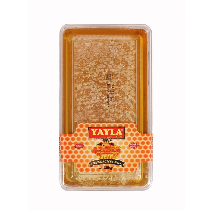 Yayla Kesme Petekli Çiçek Balı 800 g