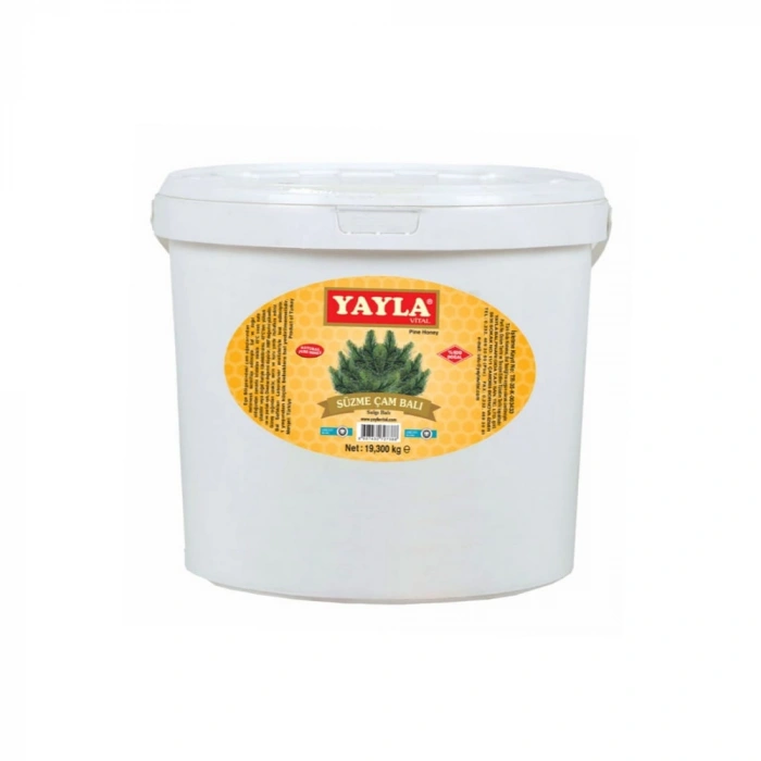 Yayla Süzme Çam Salgı Balı 20 Kg (Kova)