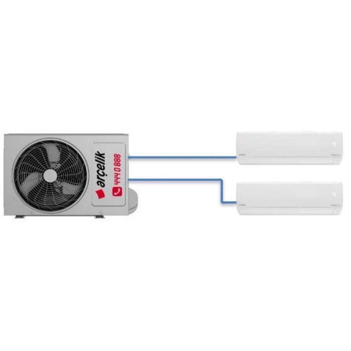 Arçelik Multi Sistem Duvar Tipi 2+1 İnverter 9+12 16000Btu Klima ZM16102-912