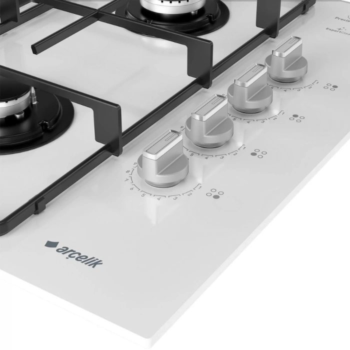 Arçelik OCD D 651-2 EKB Gazlı Cam Tablalı Ocak