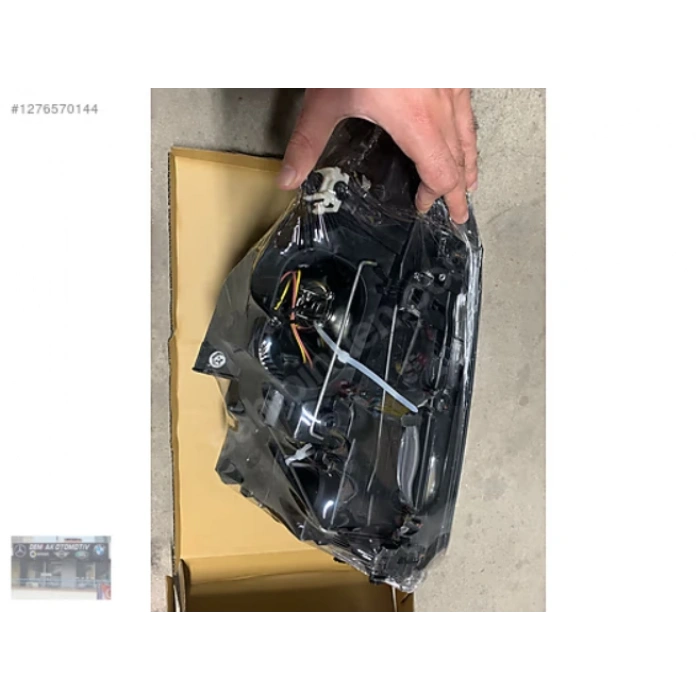 BMW E46 COUPE SAĞ-SOL FAR MERCEKLİ HALOJEN 7165890-7165889