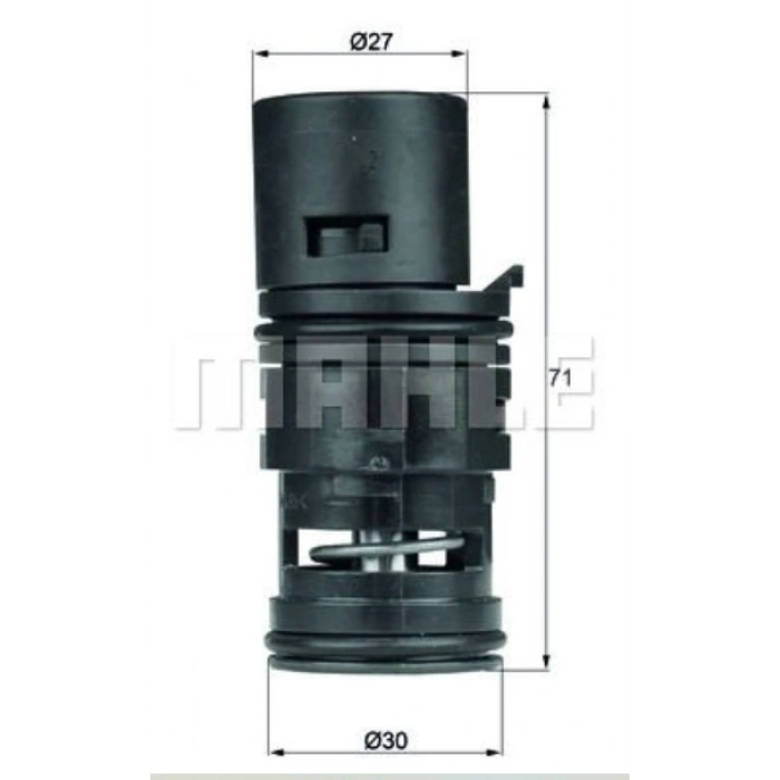 BMW E46/E83/E53/E85 SOĞUTUCU TERMOSTAT