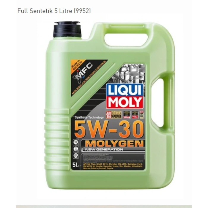 LIQIUMOLY 5W30 MOLYGEN 5LT