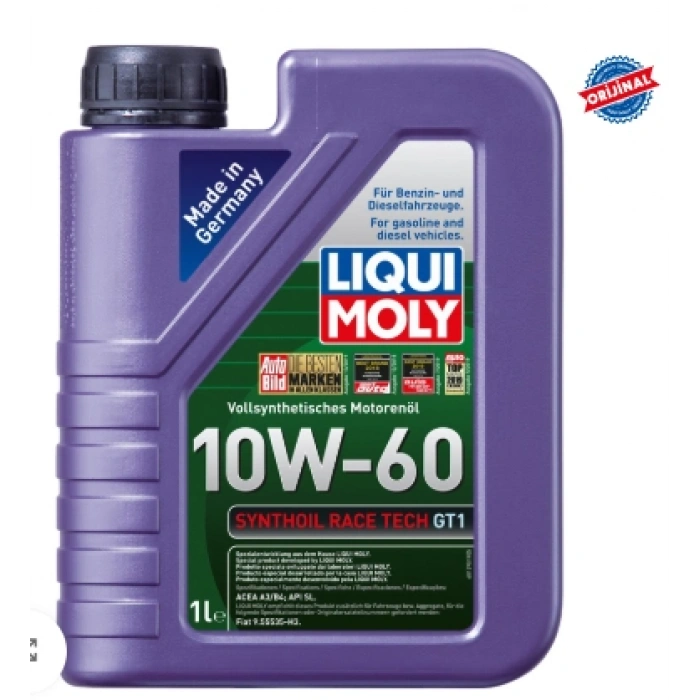LIQIUMOLY SYNTHOIL RACE TECH GT1 10W60 1LT