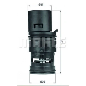 BMW E46/E83/E53/E85 SOĞUTUCU TERMOSTAT