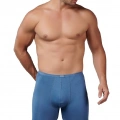 GÜMÜŞ ERKEK BAMBU İNCE BEL BOXER İNDİGO