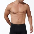GÜMÜŞ ERKEK BAMBU İNCE BEL BOXER SİYAH