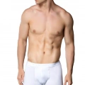 GÜMÜŞ ERKEK LİKRALI BOXER BEYAZ