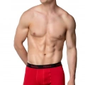 GÜMÜŞ ERKEK LİKRALI SPOR BOXER KIRMIZI