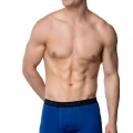 GÜMÜŞ ERKEK LİKRALI SPOR BOXER MAVİ