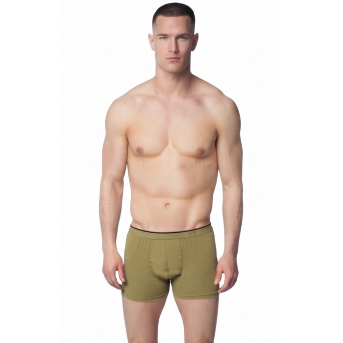 SEDEF ERKEK PENYE LİKRALI BOXER ASKERİ