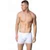 GÜMÜŞ ERKEK LİKRALI BOXER BEYAZ