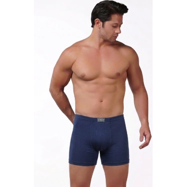 GÜMÜŞ ERKEK BAMBU İNCE BEL BOXER LACİVERT