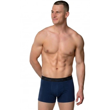 GÜMÜŞ ERKEK LİKRALI SPOR BOXER LACİVERT