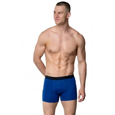 GÜMÜŞ ERKEK LİKRALI SPOR BOXER MAVİ