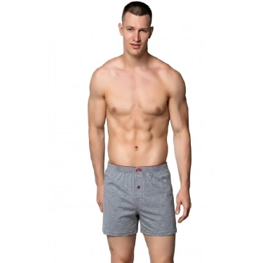 GÜMÜŞ ERKEK PENYE HAVLU BEL BOXER GRİ