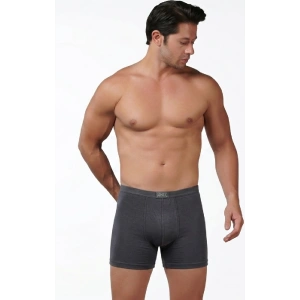 GÜMÜŞ ERKEK BAMBU İNCE BEL BOXER FÜME
