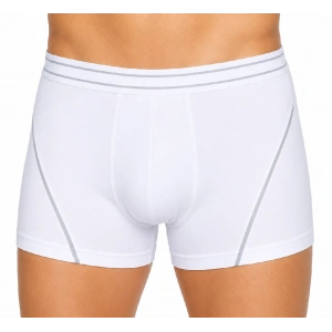 GÜMÜŞ ERKEK ÇOCUK LİKRALI BOXER BEYAZ