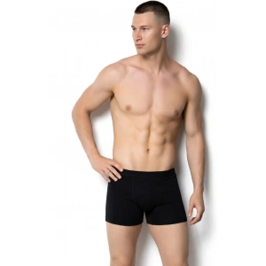 GÜMÜŞ ERKEK LİKRALI BOXER SİYAH