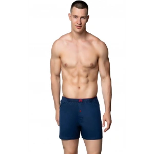 GÜMÜŞ ERKEK PENYE HAVLU BEL BOXER LACİVERT