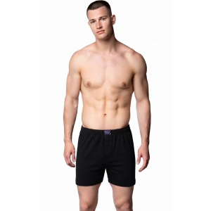 SEDEF ERKEK PENYE DÜZ RENK BOXER SİYAH
