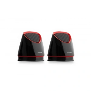 MİKADO MD-158 2.0 SİYAH/KIRMIZI USB SPEAKER
