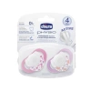 Chicco Emzik Physio Pembe Silikon 4m+ 2li