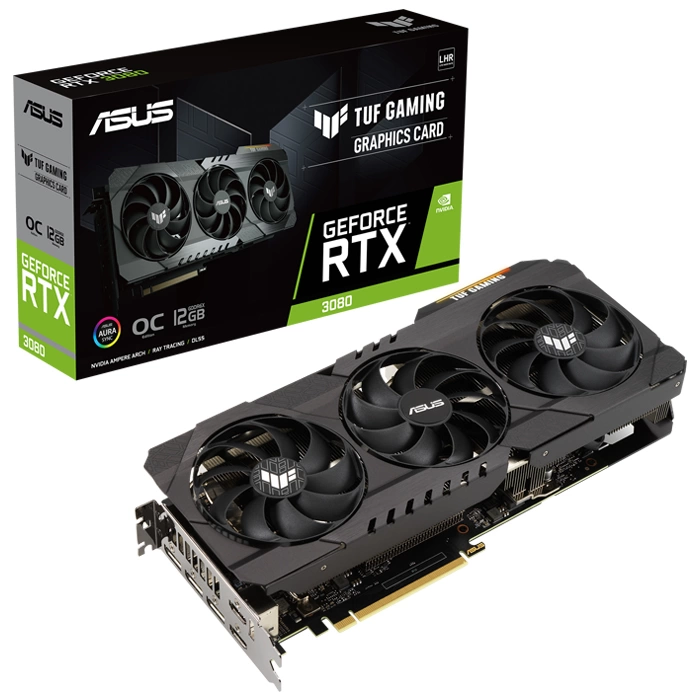 ASUS TUF-RTX3080-O12G-GAMING 12GB GDDR6X HDMI DP 384BİT