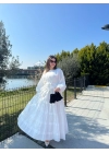 Carelina Elbise-Beyaz
