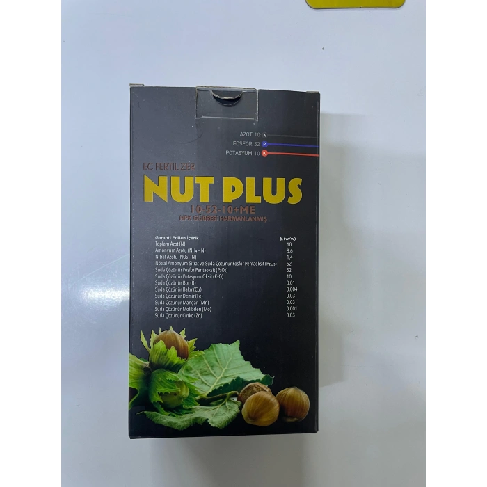 NUT PLUS 10-52-10 + ME EC FERTILIZER Yüksek Fosforlu NPK Gübre 1kg