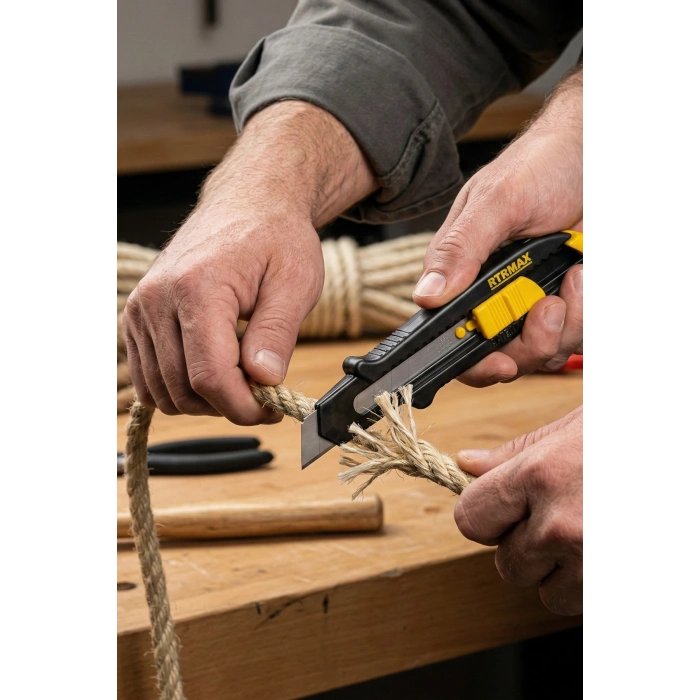 Rtrmax Rak117 Geniş Ağız Maket Bıçağı Alüminyum