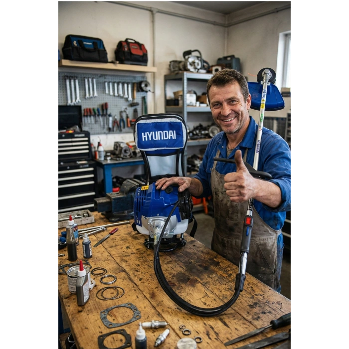 Hyundai HYX52S Benzinli Sırt Tırpan Motoru