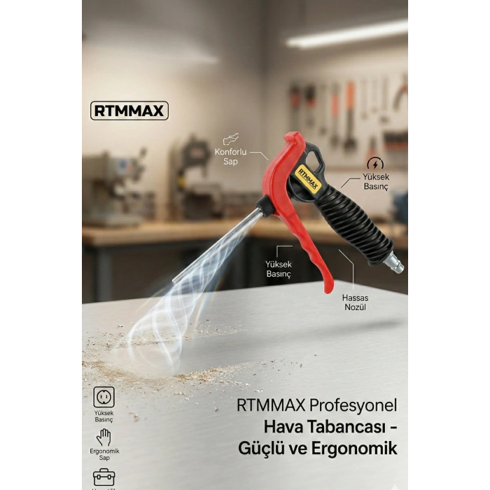 Rtrmax Rh20806 Hava Tabancası Uzun