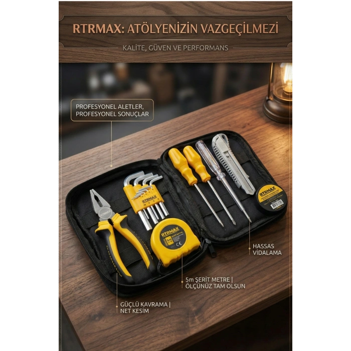 Rtrmax Rtk1010 El Aleti Seti 17 Parça