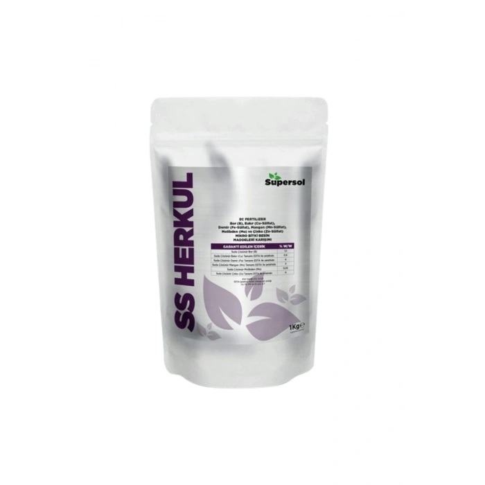 Süpersol Herkül Mikro Bitki Besin Maddeleri Karışımı (EC) 1 Kg