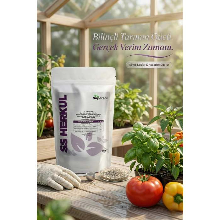 Süpersol Herkül Mikro Bitki Besin Maddeleri Karışımı (EC) 1 Kg