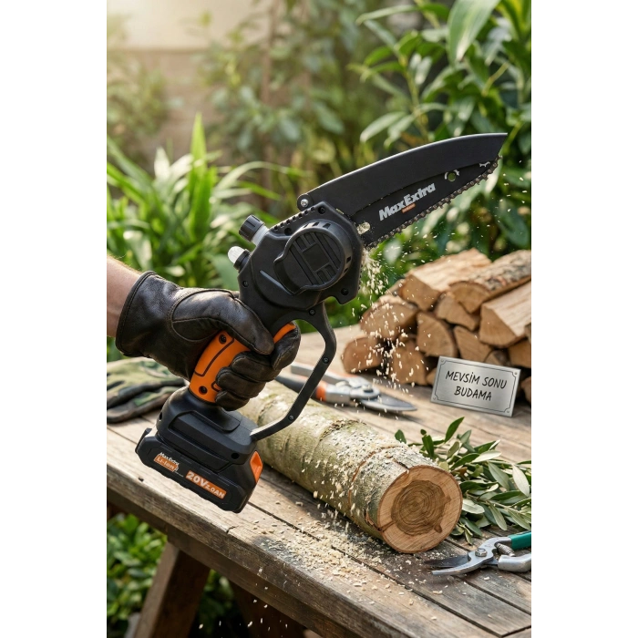 Max Extra MX8006 Akülü Budama Testeresi