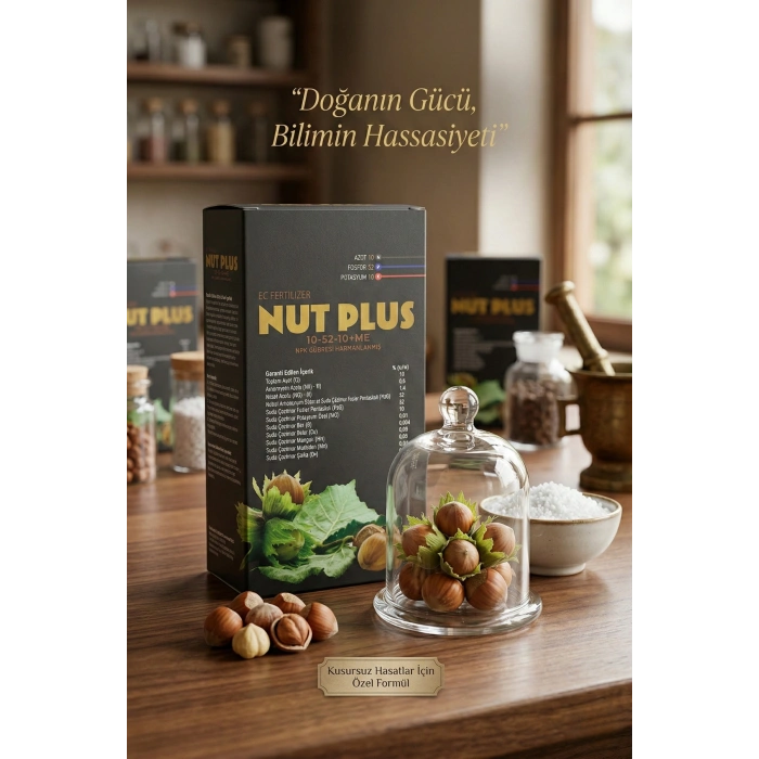 Nut Plus 10-52-10 + Me Ec Fertilizer Npk Gübre